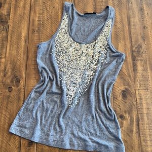 Womens sequined tank